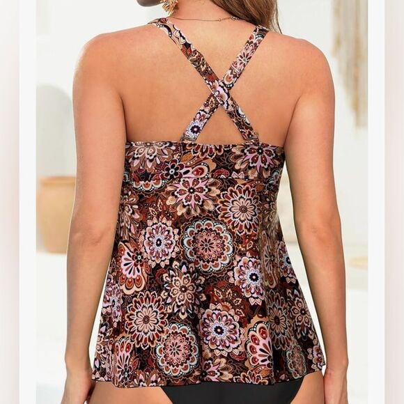 Tempt Me Women Tankini Top NWT - Picture 2 of 7